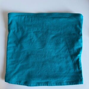 Old Navy Teal Strapless Crop Top